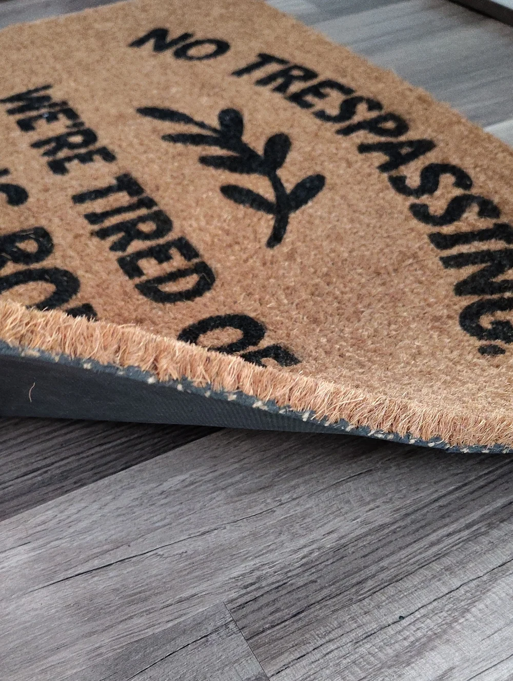 Handmade Doormat 30x18- 